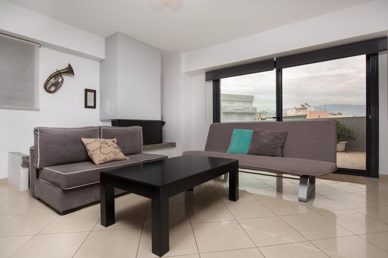 Spacious Modern Apartments With Great Rooftop View Athena Bagian luar foto