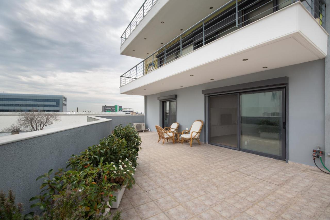 Spacious Modern Apartments With Great Rooftop View Athena Bagian luar foto