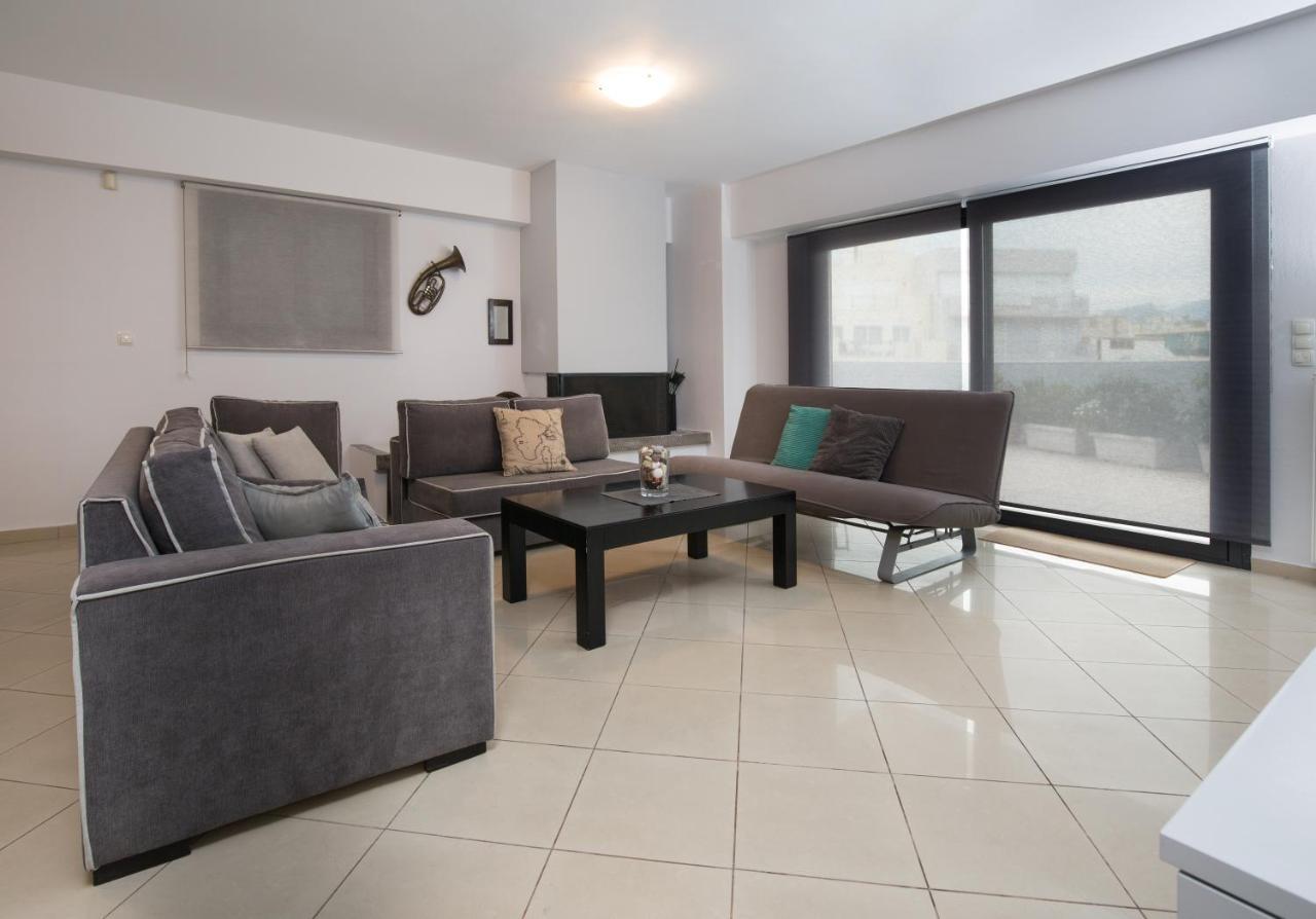 Spacious Modern Apartments With Great Rooftop View Athena Bagian luar foto